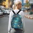 thumbnail image 7 of FORMRS Mini Backpack Purse for Women Travel Daypack Casual Shoulder Bag, Magical Forest Glowing Lights, 7 of 7
