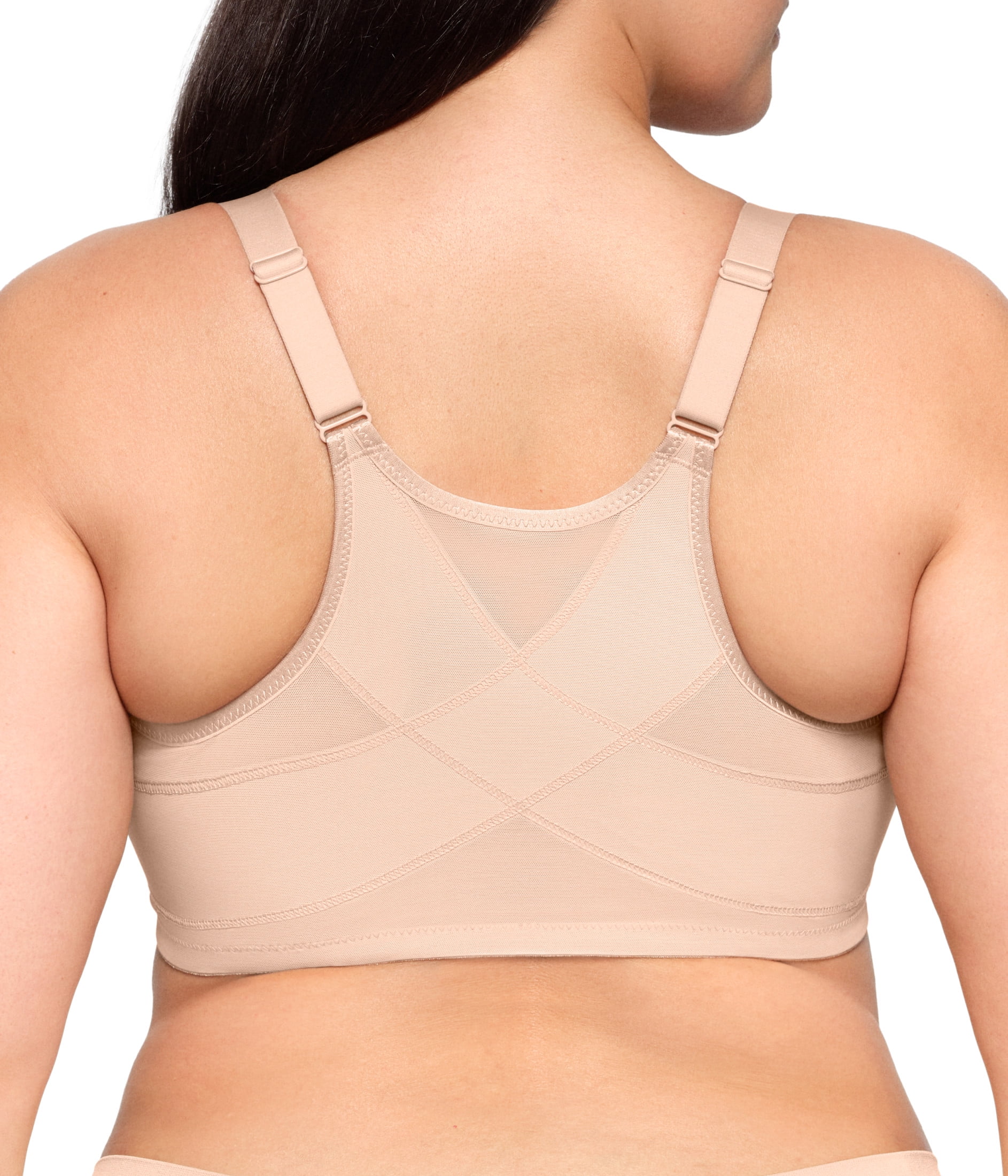 Glamorise WonderWire Front-Closure Posture Back Underwire Bra 9265 (Women's & Women's Plus)