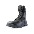 thumbnail image 2 of Ridge Men 8" Waterproof Leather Non-Slip Tactical Military Work Black Shoe Boot, S8.5W, 2 of 5