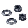 thumbnail image 2 of 2Pcs M10 Axle Wheel Nuts Quick Release Flange Nut for Mountain Road Bike - Titanium, 2 of 8