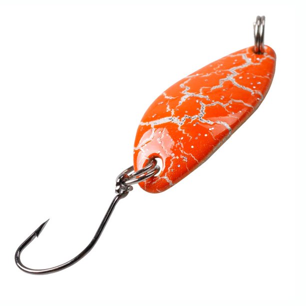 Boîte De 12 Cuillères à Truite - Leurres Pêche Clignotants, 32x13mm, Alliage Zinc-fer, Neufs