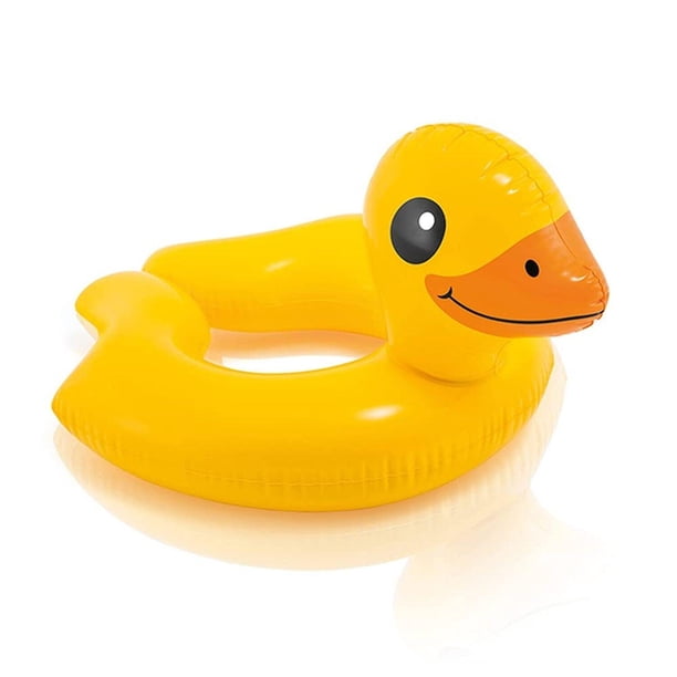 Salvavidas Inflable Animales Intex 59220 amarillo 64cm x 64cm