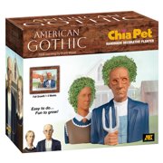 American Gothic Chia Pet Handmade Decorative Planter by JEI