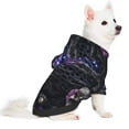 thumbnail image 2 of Balery Purple-Eyed Floral Leopard Sudadera con Capucha para Perros Pequeños – Ropa para Mascotas, Disfraz para Perros y Gatos, Ideal para Fiestas y Cosplay-Medium, 2 of 7