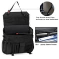 thumbnail image 3 of Bolsa de policía Trunab con funda para portátil de 15,6 pulgadas, negra, 3 of 9