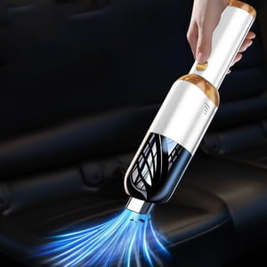 Dvkptbk Voiture haute puissance sans fil rechargeable à vide portable avec lampe de poche 4000mAh Batterie utilisée comme banque d'alimentation