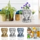 thumbnail image 1 of Ganfancp Maceta con Cabeza Cara Florero Decorativo Chica Estatua Maceta Interior Exterior Ofertas Del Día 1X Jardinera, 1 of 5