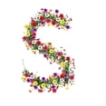 thumbnail image 2 of MTBLYS Guirnalda artificial de hojas de 1,8 m (5,9 pies) con flores y enredaderas de plástico sintético | Guirnalda colgante para puerta, porche o pared, 2 of 6