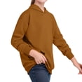 thumbnail image 4 of Grblisyd Boys Girls Fashion Hoodies Kids Solid Color Long Sleeve Hooded Sweatshirts with Pocket 5-12 Years, 4 of 6
