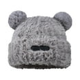 thumbnail image 3 of Dyfzdhu Winter Hats for Men Women Fleece Lined Soft Warm Knit Hat Ski Stocking Cuffed Cap Gray, 3 of 3