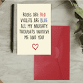 thumbnail image 6 of Cheerin Valentine's Day Cards for Him | Naughty Anniversary Card, 6 of 6