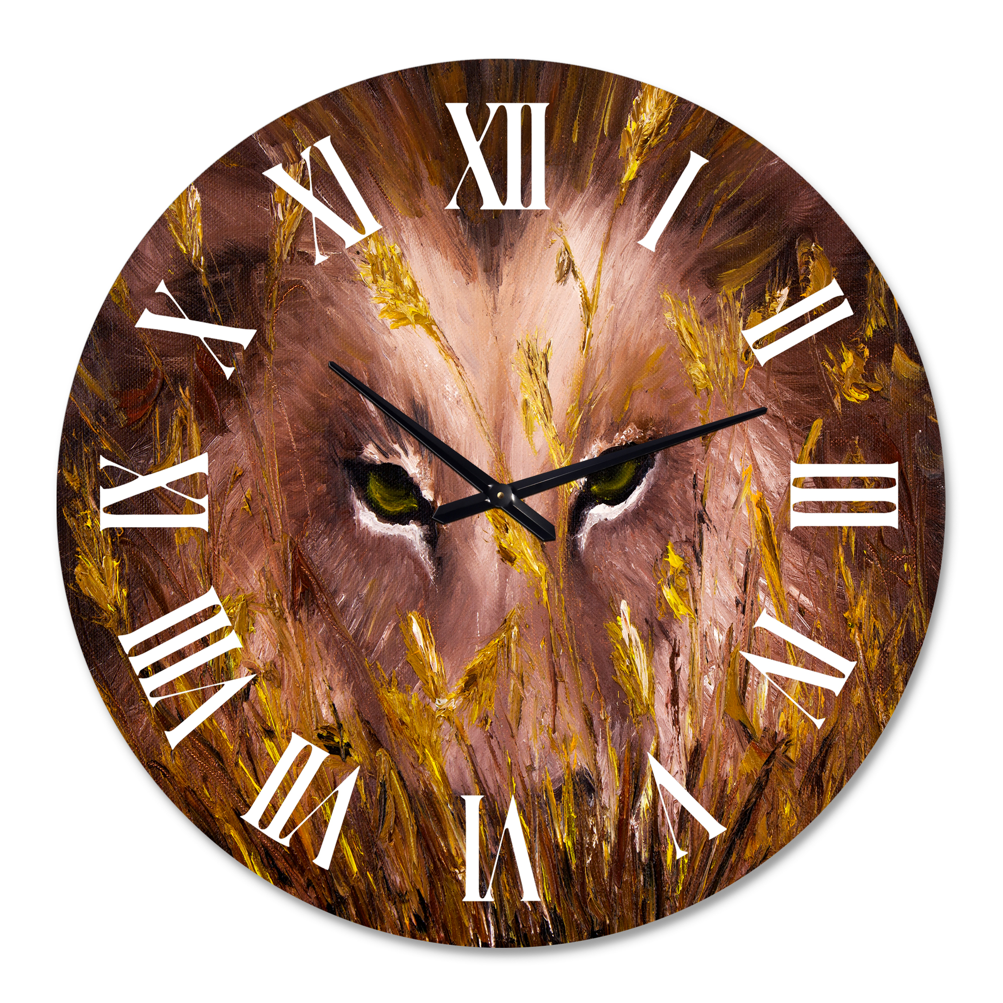 Designart 1 in Quartz Coastal Wall Clock