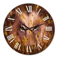 thumbnail image 2 of Designart 1 in Quartz Coastal Wall Clock, 2 of 2