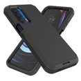 thumbnail image 1 of Para Motorola Moto Edge 2021 Funda Moto Edge 5G UW Funda resistente Defender Funda a prueba de polvo Protección a prueba de golpes 3 en 1 Funda de teléfono resistente para Moto Edge 5G UW/Moto Edge 20, 1 of 5