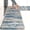 Blue Grey/Multi-17.3" x 47"+17.3" x 29"--0.47 inches, variant on Anti Kitchen Mats For Floor Abstract Half Moon Rug 18"x28" Grey Standing Desk Mat Memory Foam Laundry Office Sink