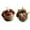 A, variant on 2pcs 3D Resin Forest Hazelnut Cute Animals Ornaments Duo, Charming Animal Pendants for Christmas and Home Decor, Small Resin Handicrafts with Detailed Design, 3.14in/8cm, C