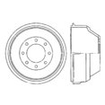 thumbnail image 2 of Centric Brake Drum, #123-66008, 2 of 2