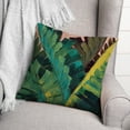 thumbnail image 3 of Creative Products Hand Painted Leaves 18x18 Indoor / Outdoor Pillow, 3 of 3