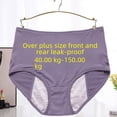 thumbnail image 4 of Ropa interior menstrual a prueba de fugas de malla de gran tamaño para mujeres de cintura alta antes y después de la menstruación, 4 of 6