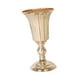 thumbnail image 5 of Jarrón de flores para boda, candelabro, centro de mesa, decoración, maceta de metal, soporte para flores, candelabro para mesa de cumpleaños, hogar Oro M 12cmx27cm, 5 of 8