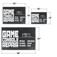 thumbnail image 3 of Game Console Repair Vinyl Decal 12 Inch x 16 Inch Weatherproof Heavy-Duty Adhesive Backing | Xbox, PlayStation, Nintendo Fixes, Expert Service | Made in USA, 3 of 6