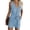 Blue, variant on YOTMKGDO Jumpsuits for Women Shorts for Women Jumpsuits V Pocket Neck Bow Casual Wide Shorts Rompers Sleeveless Womens Shorts Women's Jumpsuit, Sizes S-XXL