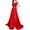 Red, variant on Joau Women's Off Shoulder V-Neck Maxi Long Dress High Split Evening Prom Dress Formal Cocktail Dresses Wedding Guest Dresses, Red