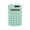 Mint Green, variant on WONDBA Mini 4-Function Handheld Calculator, Purple