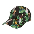 thumbnail image 2 of Baseball Cap, Cartoon Cute Parrot Toucan Bird Trucker Hats Women Dad Hat For Workouts - Baseball Hat Adjustable Size, 2 of 2