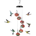 thumbnail image 1 of Charming Wind Chimes Hummingbird Feeders For Outdoors Hanging Ant And Bee Proof, Never Leak, Perfect Garden Decorations, 1 of 5