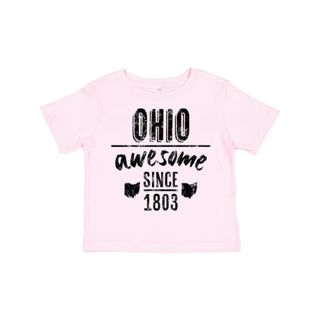 

Inktastic Ohio Awesome Since 1803 Gift Toddler Boy or Toddler Girl T-Shirt
