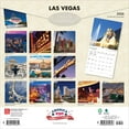 thumbnail image 2 of Las Vegas | 2026 12x24" (Hanging) Square Wall Calendar | Plastic-Free | BrownTrout, 2 of 9