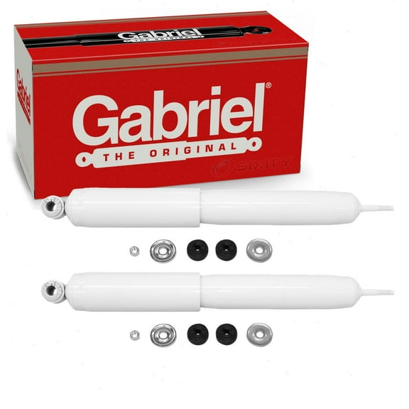 2 pc Gabriel G63620 Ultra Shock Absorbers for Spring Strut Steering Suspension Shocks Struts Fits select: 1991-1997 TOYOTA PREVIA