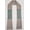 Gray, variant on Spring Flowers Kitchen Towel Boa / Scarf by Penny's Needful Things (Towel Color: Off White) (Teal)