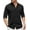 Black, variant on COOFANDY Men's Long Sleeve Dress Shirt Casual Button Down Shirts Wrinkle Free Untucked Shirt