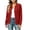 Red, variant on Crunowin Women’s Knitted Cardigan Long Sleeve Button-Front Collared Casual Outerwear Black Size M