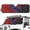 American Flag, variant on Garronmavis American Flag Hunting Forest Deer Windshield Sun Shade for Jeep,Windshield Sunshade for Wrangler TJ JK JL1997-2024 Easy Installation Foldable Automotive Interior Accessories