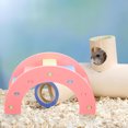 thumbnail image 4 of SHISUYAN Climbing Toy Small Pets Training Bridge Guinea Pig Bridge Toy Cage Landscape Bridge, 4 of 9