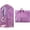 1 Pack Purple, variant on Numjaw 2 Pack Garment Bags,40 inch Garment Bag for Hanging Clothes,Waterproof Hanging Garment Bags For Dance Costumes,Travel Storage (Pink)