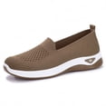 thumbnail image 7 of Wensltd Women Solid Mesh Walking Shoes Comfy Lightweight Slip On Round Toe Casual Shoes, 7 of 7