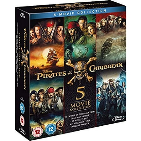 Pirates of the Caribbean - Complete Collection [Blu-ray] All 5 Movie
