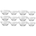thumbnail image 1 of HLONK 12pcs Multi-function Glass Ramekins Kitchen Glass Bowls Household Food Bowls Dessert Accessory, 1 of 6