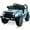 Blue, variant on BeesClover 12V Kids Ride On Truck Car, Battery Powered Electric Vehicles with Remote Control, Spring Suspensions, 3 Speeds, LED Lights, Music, MP3, Ride On Toy Car for Children Toddles Boys Girls