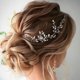 thumbnail image 5 of Accesorios para el cabello de novia, boda, cristal, vid plateada, con diamantes de imitación, accesorios para el cabello para mujeres y niñas, 5 of 6