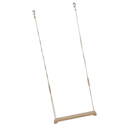 HILOGEL Wood Birds Swing Parrots Perches Exercise Toy Cage Regulable Length Swing