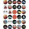 30 x Edible Cupcake Toppers – Cars Lightning McQueen Themed Collection of Edible Cake Decorations | Uncut Edible on Wafer Sheet