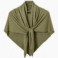 thumbnail image 2 of HuangHuanChen Shawl Wraps for Women Soft Lightweight Scarf Cape Knitted Sweater Shawl Scarf Shoulder Wraps for Dresses Fall Winter Shawls and Wraps for Evening Dresses One Size, 2 of 5