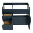 thumbnail image 5 of Ariel Hamlet 42 In. Right Offset Single Sink Base Cabinet In Midnight Blue, 5 of 9