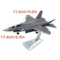 thumbnail image 2 of NATEFEMIN Stealth J-35 Fighter Aircraft Model, Alloy Construction, 1:100 Scale, Perfect for Aviation Collection & Display, 2 of 2