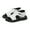 White, variant on Gubotare Toddler Sandals Boy Kids Toddlers Sandals Boys and Girls, Kid's Lightweight Open Toe Beach Sandals with Adjustable straps, for Outdoors, Water Play and Pool Size 8 (Black,8 Toddler)